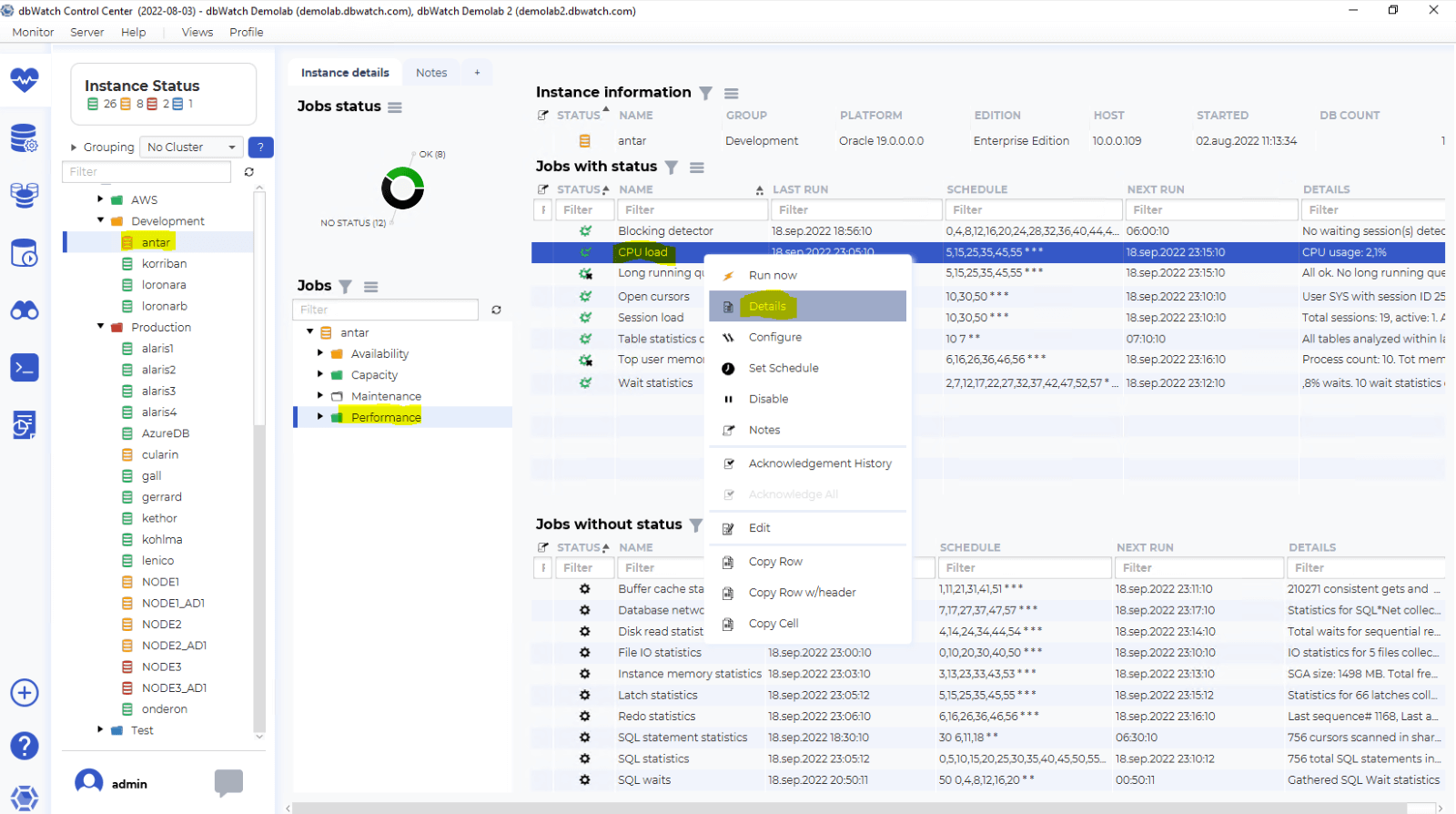 First step to viewing CPU Load 