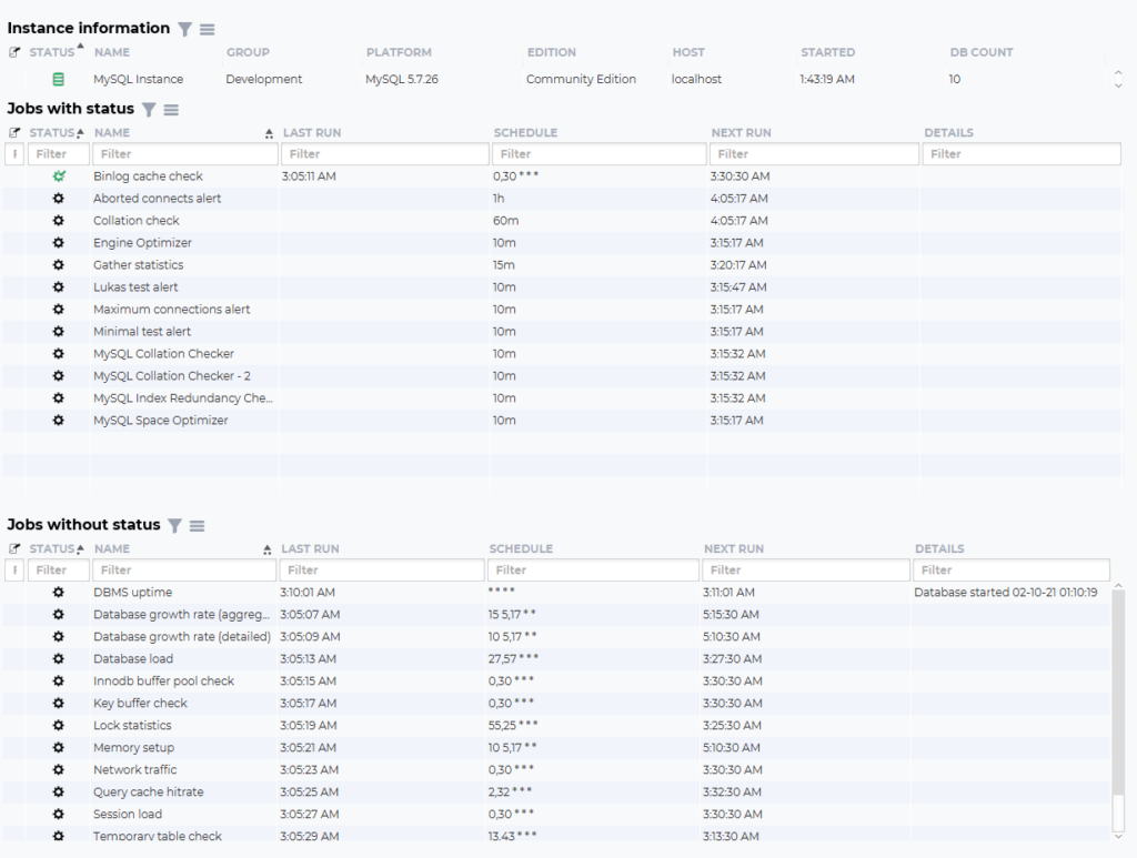Running SQL Queries with Tools in dbWatch Control Center - dbWatch
