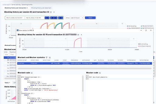 SQL Server BLocking - dbWatch